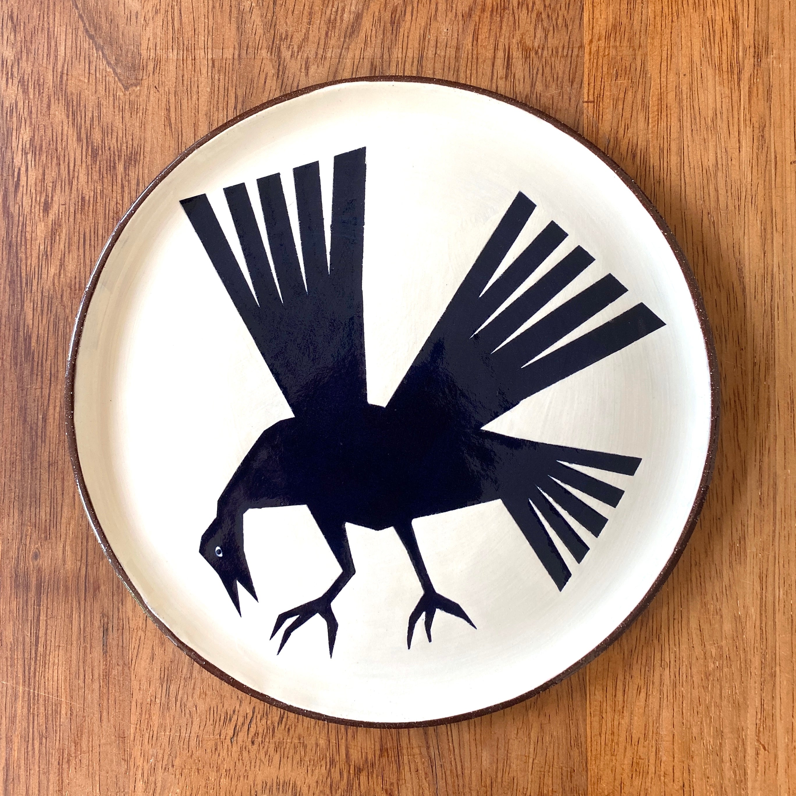 Crow grubbing about